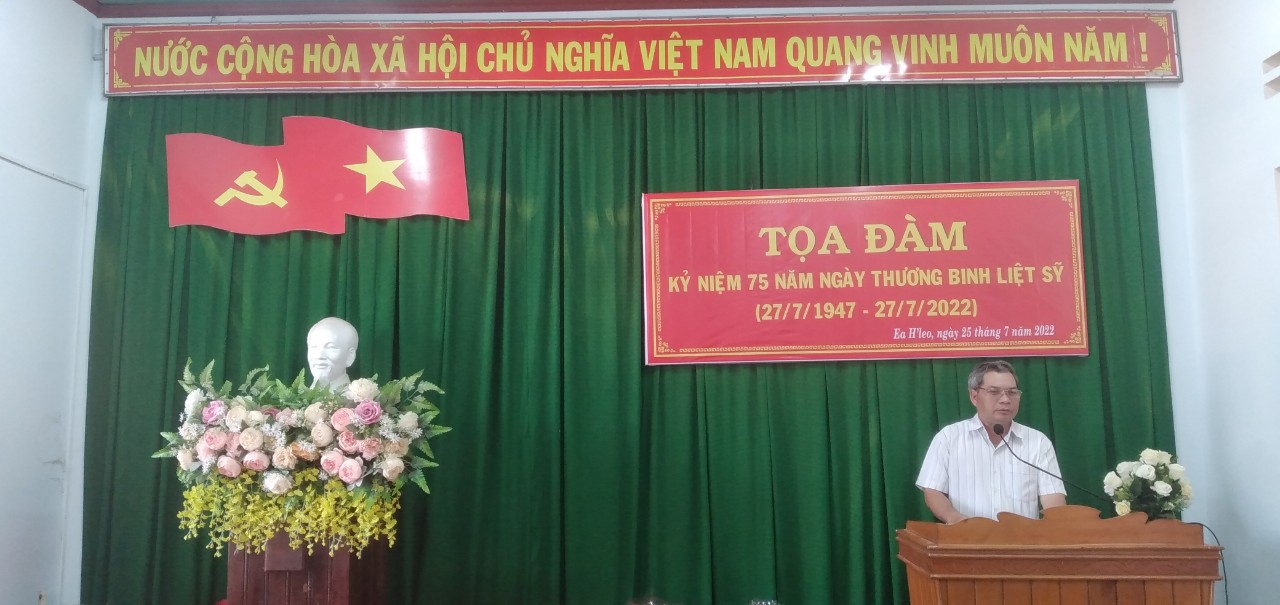 Tọa đàm kỷ niệm 75 năm Ngày Thương binh, liệt sỹ 27/7